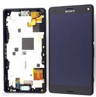 Sony Xperia Z3 Compact (D5803) Front Cover with Touchpad & LCD Display (Black) (SONY Ericsson) Sony Xperia Z3 Compact (D5803) Front Cover with Touchpad & LCD Display (Black) (SONY Ericsson)