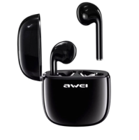 Awei T28P TWS In Ear Wireless Bluetooth Headphones with LED Indicator & Touch Function – Black