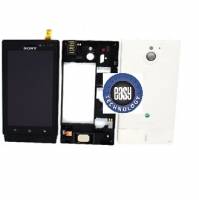 Sony Ericsson Xperia sola MT27i Touch Screen Display + LCD Assembly (Black) Sony Ericsson Xperia sola MT27i Touch Screen Display + LCD Assembly (Black)