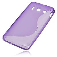 Huawei Ascend Y300 S-Line Gel TPU Case (Purple) (OEM) Huawei Ascend Y300 S-Line Gel TPU Case (Purple) (OEM)
