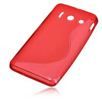 Huawei Ascend Y300 Gel TPU S-Line Case (Red) (OEM) Huawei Ascend Y300 Gel TPU S-Line Case (Red) (OEM)