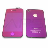 iPhone 4 Purple Full Kit LCD + Touch Screen + Frame Assembly + Home Button & Back Cover (Repair Parts) iPhone 4 Purple Full Kit LCD + Touch Screen + Frame Assembly + Home Button & Back Cover (Repair Parts)