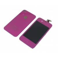 iPhone 4 Purple LCD, Touch Screen, Frame Assembly, Home Button & Back Cover (Repair Parts) iPhone 4 Purple LCD, Touch Screen, Frame Assembly, Home Button & Back Cover (Repair Parts)