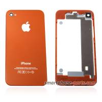 iPhone 4 Orange Back Cover with Frame (Repair Parts)