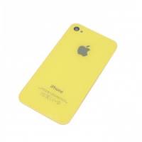 iPhone 4 Πίσω Καπάκι με frame Κίτρινο