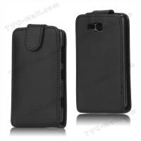 Nokia Lumia 820 Leather Flip Case Black OEM