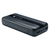 TECHLY I-CHARGE-2000020W Power Bank Charger 20000 mAh 3-port 20W output and Micro USB cable TECHLY I-CHARGE-2000020W Power Bank Charger 20000 mAh 3-port 20W output and Micro USB cable
