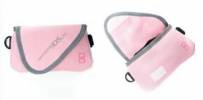 Pink wallet  Protective Soft Cloth Pouch for NDS Lite