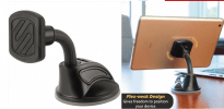 Scosche MagicMount Window / Dash - Μαγνητική Βάση Στήριξης με Βεντούζα - Black (MAGHDGPS)