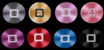 Home Button iPhone / iPod / iPad Κεντρικό Κουμπί Home Button αυτοκόλλητο αλουμίνιο σε διάφορα χρώματα