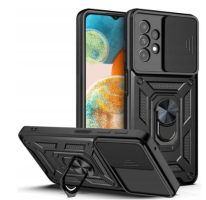 Θήκη Κινητού Tech-Protect Back Cover με Σταντ για Samsung Galaxy A23 Πλαστικό Μαύρο