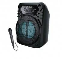 Ηχείο με λειτουργία Karaoke CMiK MK-412 σε Μαύρο Χρώμα