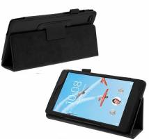 Leather book Flip Case for Lenovo Tab 7 essential TB-7304 Black (OEM) Leather book Flip Case for Lenovo Tab 7 essential TB-7304 Black (OEM)