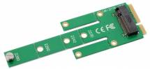 M2 SATA (NGFF) B Key SSD to mini PCI-E Adapter Card LM-211N-V1 (Oem) (Bulk)