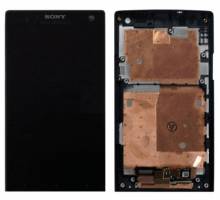 Sony Xperia S LT26i Touch + LCD Assembly Black