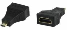 HDMI A female to micro HDMI D male adapter with gold plated connectors VC-017G (OEM)