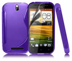 Θήκη TPU Gel S-Line για HTC Οne SV Μώβ (ΟΕΜ) Θήκη TPU Gel S-Line για HTC Οne SV Μώβ (ΟΕΜ)
