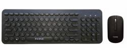 MARVO MV-DCM001BK 2.4 GHz Wireless Keyboard Set + Mouse with Greek Keyboard