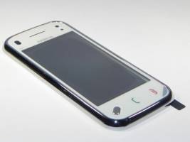 Nokia N97 Mini Touch Screen Οθόνη Αφής + Μπροστά Κάλυμμα - Άσπρο