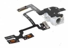 iPhone 4 Headphone Jack Mute Volume Cable White iPhone 4 Headphone Jack Mute Volume Cable White