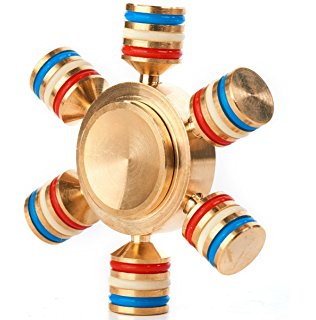BLCR Tri-Spinner Fidget Toy EDC Metal 4 minute  Hand Spinner 
