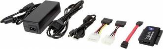 LogiLink USB 2 to IDE 2.5/3.5 & SATA Cable with PSU AU0006D LogiLink USB 2 to IDE 2.5/3.5 & SATA Cable with PSU AU0006D