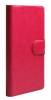 Samsung Galaxy Express 2 G3815 - Leather Wallet Stand Case Magenta (OEM)