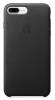 Leather Back Cover Case for iPhone 7 Plus Black (LC-IP7P-BLK)