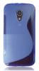 Motorola Moto G 2014 / Moto G2 XT1068 - TPU GEL Case S-Line Blue (OEM)