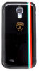 Δερμάτινη Θήκη Book S-View Lamborghini για i9190/i9195 Galaxy S4 Mini Μαύρη Tricolor-D1 LCBSVLSS4I9190BT