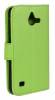 Huawei Ascend Y550 - Leather Wallet Case Green (OEM)