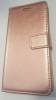 Leather Wallet Case for Sony Xperia XA metalic pink (OEM)