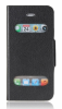 Apple iPhone 5/5S Caller ID Table Talk Flip Cover Case Black I5SIDFCB OEM
