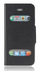 Apple iPhone 5/5S Caller ID Table Talk Flip Cover Case Black I5SIDFCB OEM