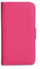 Leather Wallet/Case for HTC One mini Magenta (OEM)