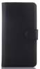 ZTE Blade A460 - Leather Wallet Case and Plastic Back Cover Black (ΟΕΜ)