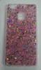 Hard TPU Gel Case for Huawei P9 Lite Clear With Pink Sparklin (ΟΕΜ)