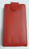 Sony Xperia E1 / E1 Dual - Leather Flip Case Red (ΟΕΜ)