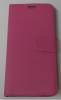 Leather Wallet/Case With Hard Back Cover for HTC One E9+ Magenta (OEM)
