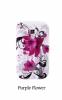 Silicone Case for Galaxy S Duos S7562 Purple Flower Silicone Case for Galaxy S Duos S7562 Purple Flower