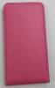 Lenovo A536 - Leather Flip Case With Silicone Back Cover Magenta (OEM)