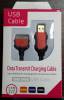 iPhone 3G/ 3GS 4/ 4S, iPod / iPad USB Cable 1.5m High Speed  30% faster charging - Red
