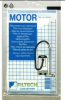 Clean Air Filter MOTOR  Universal 1 Pc   dimensions : 310 mm x 125 mm (OEM)
