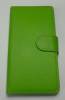Sony Xperia M4 Aqua/M4 Aqua Dual - Leather Wallet Case Green (OEM)