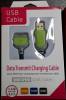 iPhone 3G/ 3GS 4/ 4S, iPod / iPad USB Cable 1.5m High Speed  30% faster charging - Green