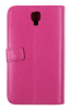 Samsung Galaxy Note 3 Neo N7505 - Leather Wallet Stand Case Magenta (ΟΕΜ)