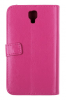 Samsung Galaxy Note 3 Neo N7505 - Leather Wallet Stand Case Magenta (ΟΕΜ)