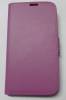 Vodafone Smart 4 max - Leather Wallet Stand Case Magenta (ΟΕΜ)