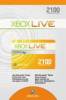 XBox Live 2100 Points Card /  Gift Card 25 euro(XBOX 360)