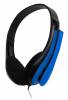 HVT Headset with microphone Blue TP195